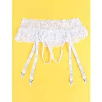 Elegant Plus Size Lace Garter Belt for Special Occasions