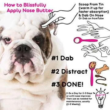 Versatile Blissful Dog Nose Butter for Dry Nose Relief