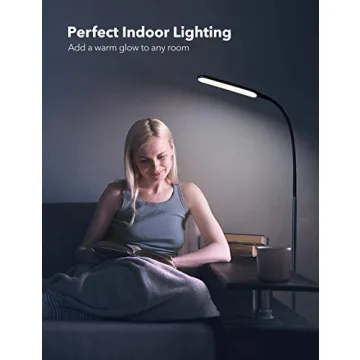 TaoTronics LED Floor Lamp with Adjustable Brightness & Colors