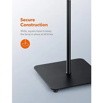 TaoTronics LED Floor Lamp with Adjustable Brightness & Colors