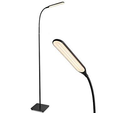 TaoTronics LED Floor Lamp with Adjustable Brightness & Colors