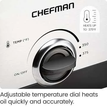 Chefman Fry Guy Compact Mini Deep Fryer for Comfort Food