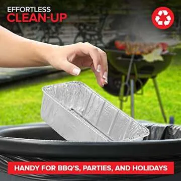 Aluminum Pans Bread Loaf Pans (30 Pack) 8x4 Aluminum Loaf Pan - 2 Lb Bread Tins, Standard Size, Compatible with Roadpro 12 Volt Portable Stove - Perfect for Baking Cakes, Bread, Meatloaf, Lasagna