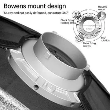 Godox FW30x120cm / 12"x47" Bowens Mount Strip Honeycomb Grid Softbox, Portable Softbox with Bowens Mount Speedring and Carry Bag, Strip Soft Box with Grid for Studio Strobe Flash Product Photography