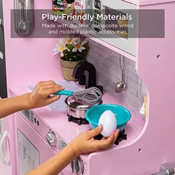 Interactive Wooden Kitchen Toy Set for Kids