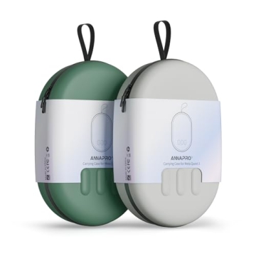 Annapro Carrying Case for Meta Quest 3S/Vision Pro - Durable & Stylish