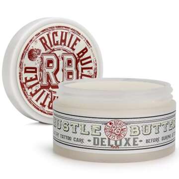 Hustle Butter Tattoo Soap & Aftercare Balm - Antibacterial Soap, Safe To Use While Healing, Vegan, N...