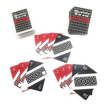 Absolute Zero Junior Math Card Game for Family Fun