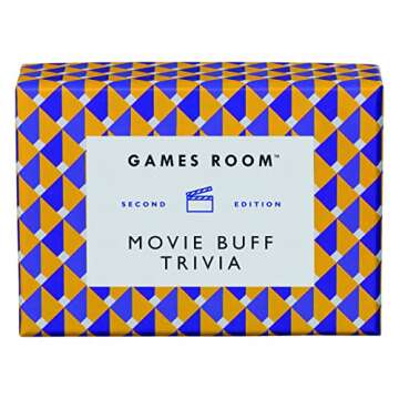 Ridley’s Movie Buff Trivia Card Game – Fun for Kids and Adults, 140 Questions