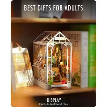 Rolife DIY Book Nook Kit for Creative Home Decor