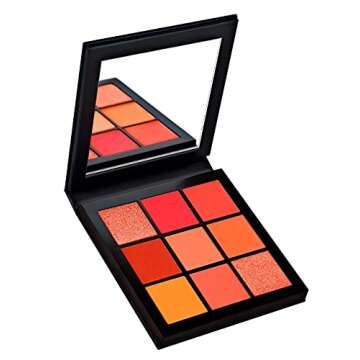 Huda Beauty Coral Obsessions Vibrant Eyeshadow Palette