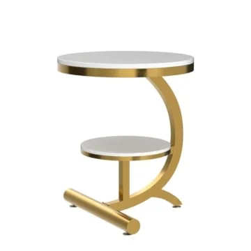 Luxury Marble End Table with Storage – QLJJSD