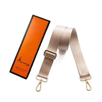 Purse Strap Replacement Crossbody Wide Shoulder Strap Adjustable Canvas Straps Handbag Strap Replacement Belts