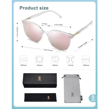 Shop SOJOS Classic Round Sunglasses for All Ages