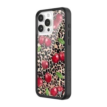Wildflower Cases - Ming Lee Simmons Case, Compatible with Apple iPhone 15 Pro Max | Cheetah Print, R...