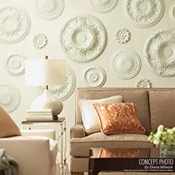 Elegant Ekena Millwork Ceiling Medallion for Home Decor