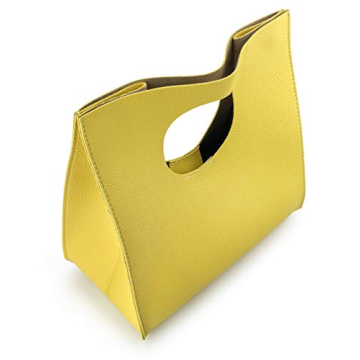 Chic HOXIS Vintage PU Leather Handbag Tote for Women