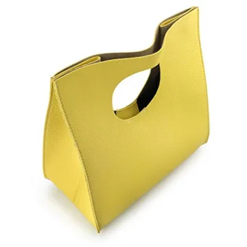 Chic HOXIS Vintage PU Leather Handbag Tote for Women