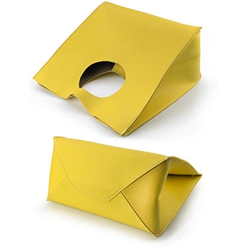 Chic HOXIS Vintage PU Leather Handbag Tote for Women