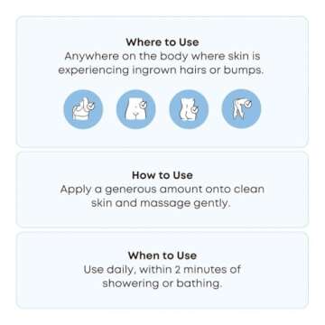 Bushbalm Ingrown Hair Oil - Helps with Ingrown Hair, Underarm Bumps, Soothes Skin, Razor Bumps and Post Shave Redness, 30 ml - Nude Oil