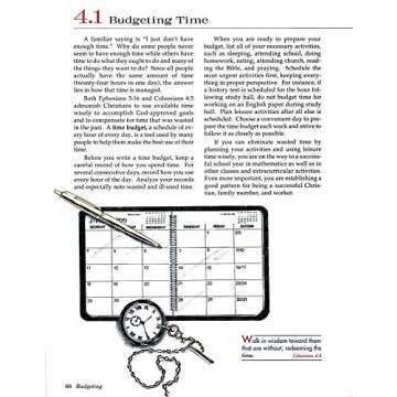 Abeka High School Consumer Math Textbook for Personal Finance