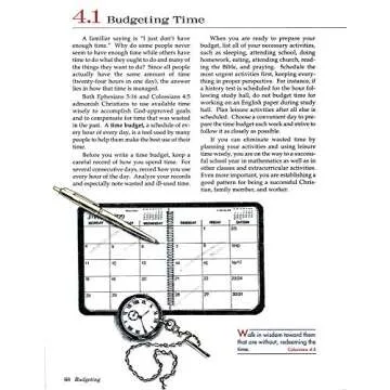 Abeka High School Consumer Math Textbook for Personal Finance