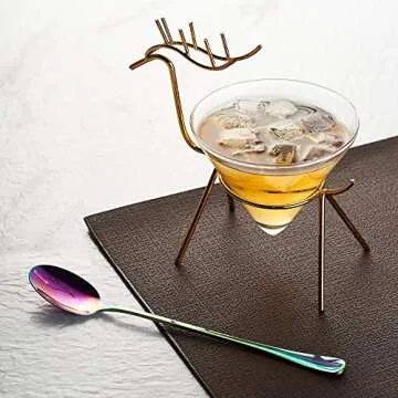 Rainbow Silverware Set,24-Piece Stainless Steel Colorful Flatware Set,Cutlery Tableware Set for 4,Utensils for Kitchens,Mirror Finish,Dishwasher Safe