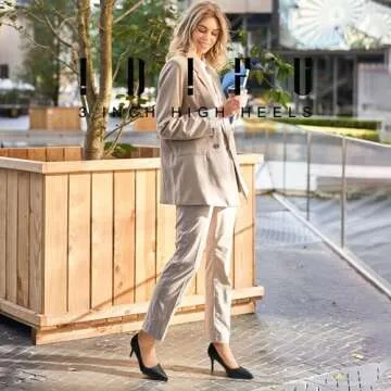 IDIFU Elegant Black High Heels for Weddings and More - Comfortable Pumps for Every Woman