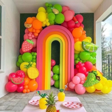 Fruit Balloon Garland Arch Kit - Vibrant Party Decorations