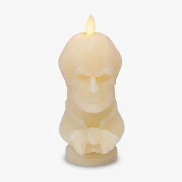Luminara Disney's Haunted Mansion Flameless LED Candle Male Staring Statue