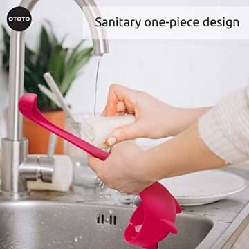 OTOTO The Original Nessie Ladle - Soup Ladle, Funny Gadgets, Loch Ness design, Cooking Gifts for Mom - Cute and Practical Kitchen Utensils - Unique Gifts for Women