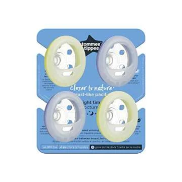 Tommee Tippee Breast-Like Night Pacifier for Ages 6-18 Months