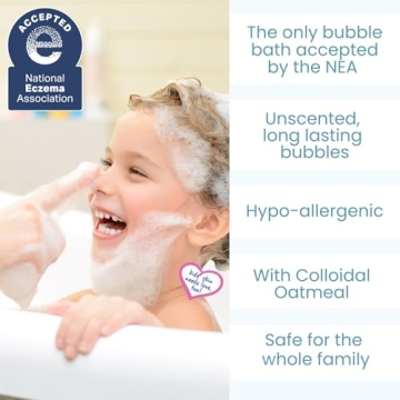 TruKid Bubble Podz Bubble Bath for Baby & Kids, NEA-Accepted for Eczema, Gentle Refreshing Colloidal Oatmeal Bath Bomb for Sensitive Skin, pH Balance 7 for Eye Sensitivity, Unscented (24 Podz)