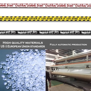 Babigo Halloween Zombie Caution Tape & Posters Pack