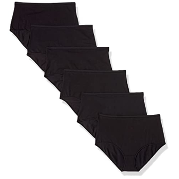 Amazon Essentials Cotton High Waisted Underwear Pack of 6 - Ultimate Comfort