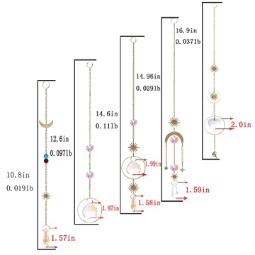 Unique Crystal Suncatcher Pendants for Vibrant Home Decor
