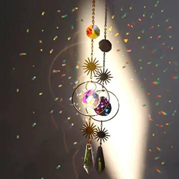 Unique Crystal Suncatcher Pendants for Vibrant Home Decor
