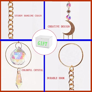 Unique Crystal Suncatcher Pendants for Vibrant Home Decor