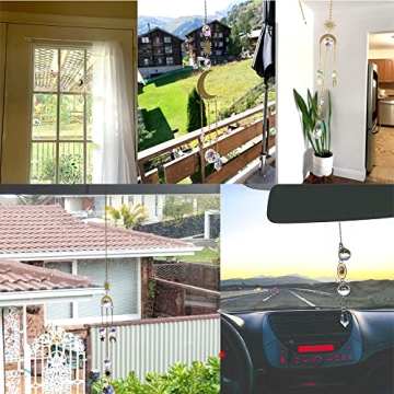 Unique Crystal Suncatcher Pendants for Vibrant Home Decor