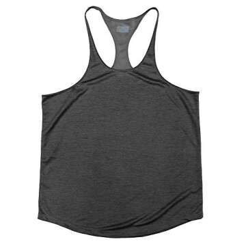 Muscle Cmdr Men's Stringer Tank Tops 3-Pack Fitness Wear
