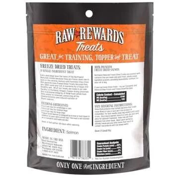 Northwest Naturals Freeze-Dried Salmon Treats for Pets
