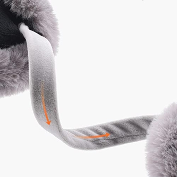Stylish Avilego Furry Earmuffs - Warm Winter Ear Protection