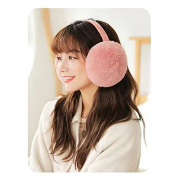 Stylish Avilego Furry Earmuffs - Warm Winter Ear Protection