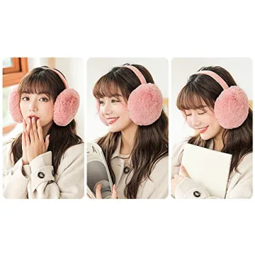 Stylish Avilego Furry Earmuffs - Warm Winter Ear Protection