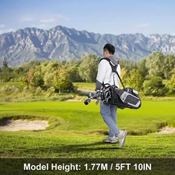 Lightweight Golf Stand Bag 14 Top Dividers with Pockets