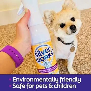 SilverWorks Non-Toxic Pet Odor Eliminator Spray 16.9oz