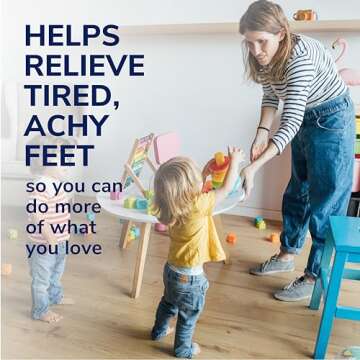 Dr. Scholl’s Energizing Comfort Women’s Everyday Insoles with Massaging Gel - Clinically Proven,...