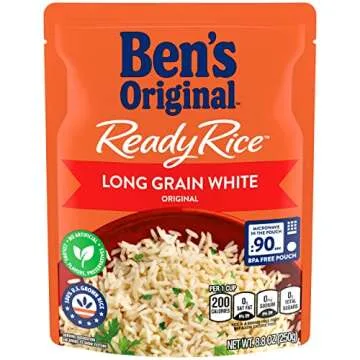 Ben's Original Ready Rice Long Grain White Rice, 8.8 Oz Pouch