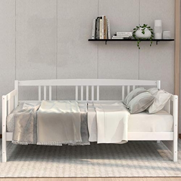 Stylish Merax Daybed Twin Bed with Wooden Support