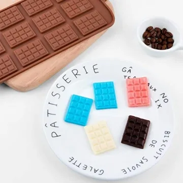 Silicone Break Apart Molds for Chocolate & Protein Bars